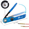 杰銳德（JRready） JRD-FT8航空壓線鉗 大通孔軍標(biāo)壓接規(guī)范 AF8升級(jí)版適配M22520/1 JRD-FT8+UF2-5壓接定位套裝 曬單實(shí)拍圖