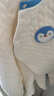 貝瑞加（Babyprints）嬰兒連體衣保暖哈衣男女寶寶夾棉爬服加厚連身衣家居服 企鵝73 曬單實拍圖