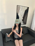 Mmlg 87mm 牛仔棒球帽女夏季新款軟頂大帽圍鴨舌帽學(xué)院風(fēng)情侶款帽子 牛仔藍 均碼 曬單實(shí)拍圖