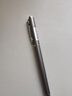 得力（deli） S82金屬筆桿重手感0.5水筆簽字筆碳素高檔男女士中性筆公司禮品筆免費定制logo S82深灰色外殼（單支） 曬單實(shí)拍圖