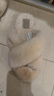 UGG春季女士時尚舒適純色交叉帶厚底露趾休閑懶人毛毛鞋 1107955 NAT | 自然白色 38 曬單實拍圖