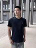 POLOWALK【冰氧吧】短袖T恤男士夏季新款白色簡約時尚氣質上衣AA9W4228265 傳奇藍A款【冰氧吧】 XL 曬單實拍圖