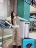兜兜王國女童春秋裝馬甲套裝2025新款洋氣兒童裝洋氣三件套西裝女孩中大童 卡其色 三件套 160 曬單實拍圖