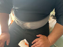 ZOCI加肥加大加長(cháng)護腰帶男士女士老人輕薄四季款護腰護胃腰部防寒薄款 3XL 130厘米 210-260斤 曬單實(shí)拍圖