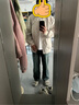大嘴猴（paul frank）新款美式潮牌飛行夾克男士春秋季寬松休閑外套百搭上身裝棒球衣服 24-7803J淺卡其色【官方正品】 XL 【建議140-165斤】 曬單實(shí)拍圖