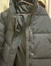 雪中飛短款羽絨服女2024新款時尚小個子冬休閑百搭舒適立領加厚保暖外套 黑色 L 曬單實拍圖