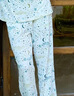 nest designs女士孕產(chǎn)婦家居月子服長(cháng)袖長(cháng)褲春秋上衣哺乳套裝居家哺乳套裝 初雪-純棉 XS 曬單實(shí)拍圖