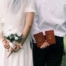 東之天地白色新娘頭紗領證結婚登記拍照儀式感新人婚禮跟拍擺拍喜字小道具 領證拍照道具6件套 曬單實拍圖