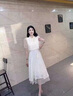 艾柔丹夏季新款改良旗袍連衣裙女裝新中式國(guó)風(fēng)小清新高端氣質(zhì)女士裙子 上衣+吊帶連衣裙 S 曬單實(shí)拍圖