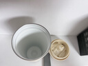 Jeep吉普水杯戶外野餐保溫杯雙飲便攜式316不銹鋼內(nèi)膽陶瓷內(nèi)膽咖啡杯 YKNR1131白色陶瓷款 500ml 曬單實拍圖