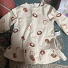 OAK FAMILY秋冬新品1-6歲女寶寶長(zhǎng)袖連衣裙可愛(ài)高彈寬松衛(wèi)衣裙洋氣公主裙 小面包 80 cm 曬單實(shí)拍圖
