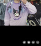 迪士尼女童運動套裝2024春秋裝新款洋氣兒童漸變純棉衛(wèi)衣衛(wèi)褲休閑兩件套 紫色 140 曬單實拍圖