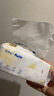 澳貝（auby）嬰兒干濕兩用棉柔巾加厚棉新生兒手口屁專用洗臉卸妝巾寶寶紙 【試用體驗裝】棉柔巾80抽*1包 曬單實拍圖