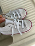Converse匡威童鞋All Star經(jīng)典款男女童高幫帆布鞋兒童休閑鞋(嬰童無(wú)氣孔) 白色 25 【建議腳長(zhǎng)15.6cm】 曬單實(shí)拍圖