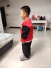 G.DUCKKIDS哪吒衣服春秋純棉男女童外套兒童棒球服2025新款洋氣中小童上衣 紅色 110 （建議身高100cm 4-5歲）cm 曬單實(shí)拍圖