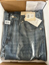 Calvin KleinJeans25春夏女士經(jīng)典標(biāo)牌ck美式復(fù)古洗水寬松闊腿牛仔褲47B939G VYE-牛仔淺藍(lán) 29 曬單實(shí)拍圖