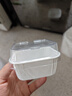 十色生活布朗尼棗糕模具一次性紙杯蛋糕方形帶蓋紙托面包包裝盒子可烤烘焙 50純白正方形+蓋+10米英文膠帶 曬單實拍圖