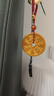 珍如意桃木山鬼花錢(qián)真品老桃木已開(kāi)護身符山花錢(qián)桃木貔貅平安扣掛件 浮雕升級款【兔】生肖轉運 曬單實(shí)拍圖