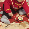 招晴瑜周歲禮服男寶寶抓周晏秋冬天季男童唐裝一周歲兒童中國風(fēng)古裝衣服 紅色袖子長 春秋款 90 偏胖選大一碼 曬單實(shí)拍圖