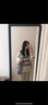 moussy 新品美式復(fù)古慵懶感撞色標(biāo)語毛衣010HAQ70-4841 011米白色 均碼 00020/F 曬單實(shí)拍圖