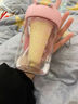 聚莜家水杯女夏天高顏值ins女生2025新款雙飲水杯便攜學(xué)生上學(xué)專(zhuān)用杯子 多巴胺粉色600mL+粉色蝴蝶結 曬單實(shí)拍圖