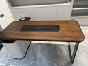 TAZA意式極簡高端茶桌 別墅全屋定制茶室系列 大戶型家用現(xiàn)代輕奢茶臺 Top Notch 藍寶石天然奢石面 茶臺1.2M 曬單實拍圖
