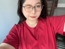MsShe【天絲棉】大碼女裝2025秋裝胖mm巨顯瘦正肩短/長(cháng)袖T恤百搭上衣夏 圓領(lǐng)【短袖】波斯紅色現貨 4XL 曬單實(shí)拍圖