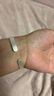 唯一（Winy）銀手鐲足銀999鐲子銀飾實心銀飾生日七夕情人節(jié)禮物送女友媽媽 曬單實拍圖