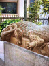 石雕吸水獸吸財(cái)獸避水獸龍生九子之蚣蝮水麒麟庭院花園林造景擺件 長50cm高22cm寬19cm單只 曬單實(shí)拍圖