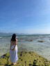 oein巴拿馬草帽歐美風(fēng)平檐爵士禮帽男女百搭夏季遮陽(yáng)防曬帽沙灘太陽(yáng)帽 白色 曬單實(shí)拍圖