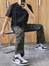 耐克（NIKE）男鞋 2025夏季新款A(yù)J1籃球鞋時尚復(fù)古板鞋低幫輕便緩震耐磨運動鞋 粉勾熊貓-165 新款主推 43 (275mm) 曬單實拍圖