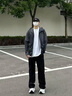 啄木鳥(niǎo)（TUCANO）休閑褲男士夏季冰絲透氣速干涼感直筒褲運動(dòng)百搭長(cháng)褲男裝 黑色XL 曬單實(shí)拍圖