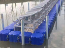 馳笠 水上應急船浮筒塑料移動(dòng)平臺浮動(dòng)浮箱釣魚(yú)浮橋游艇龍舟碼頭 50*50*40方形加厚浮筒(1平方) 曬單實(shí)拍圖