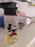 迪士尼（Disney）兒童水杯吸管杯PPSU男小學生夏季便攜塑料運動水壺470ML米奇 曬單實拍圖