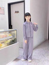 迪士尼女童套裝春秋款2025新款洋氣兒童時髦大童秋裝休閑運動兩件套秋季 紫色套裝 150 曬單實拍圖