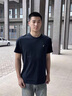 POLOWALK【冰氧吧】短袖T恤男士夏季新款白色簡約時尚氣質上衣AA9W4228265 傳奇藍A款【冰氧吧】 XL 曬單實拍圖
