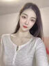 歐禮純銀項鏈女鎖骨鏈輕奢高級感吊墜足銀項鏈情人節(jié)送女友禮物女神節(jié) 玫瑰之戀項鏈（默認配O字鏈） 曬單實拍圖