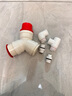 西凈美洗菜盆下水管三頭通廚房水槽洗碗機(jī)洗衣機(jī)排水管防返臭斜分流器 Y型-10/大口徑管+2分接頭+3分接頭 曬單實(shí)拍圖