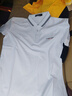 漢角 夏季男士短袖t恤純棉修身翻領(lǐng)反領(lǐng)有領(lǐng)帶領(lǐng)上衣服polo打底衫男裝 黃色+白色【更實(shí)惠】 L/170【100-120斤】 曬單實(shí)拍圖