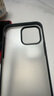 藍(lán)猩先生 適用蘋果16Promax手機(jī)殼iPhone16Pro情侶手機(jī)保護(hù)套16E磨砂護(hù)甲全包防摔透明殼 典雅黑 蘋果14promax 曬單實(shí)拍圖