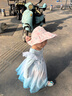 SOMUBAY 兒童遮陽帽子女童春夏新款可愛大帽檐空頂寶寶薄款防曬太陽帽 KDM-324圈圈-淺粉色【掌柜熱推】 適合年齡3-12歲(可調(diào)節(jié)) 曬單實拍圖
