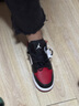 耐克（NIKE）Air Jordan 1 Low AJ1女款黑紅腳趾男子低幫復古休閑運動(dòng)籃球鞋 553560-612 女子 37.5 (235mm) 曬單實(shí)拍圖