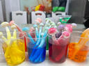佳茉色素兒童實驗科學(xué)diy色素手工畫色素幼兒園材料彩虹水實驗顏料 紅黃藍(lán)3色+3滴管+3量杯 10ml開學(xué)季 曬單實拍圖