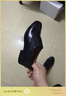 3554制式皮鞋三接頭皮鞋男商務(wù)正裝皮鞋常服皮鞋軍迷教官皮鞋校尉皮鞋 黑色皮鞋【超纖款】 42 曬單實(shí)拍圖
