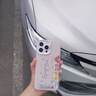 巴蒂尼 可愛(ài)海綿寶寶適用iphone16promax手機(jī)殼卡通新款蘋(píng)果15Pro硅膠磨砂14金屬支架13彩繪12全包防摔 白色【海綿寶寶】磨砂彩銀*金屬支架 iPhone 13 曬單實(shí)拍圖