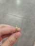 禾昔（HEXI）橡樹(shù)與木棉999足銀情侶戒指純銀對戒活口設計生日520禮物送女男友 情侶戒指一對/免費刻字 足銀999 曬單實(shí)拍圖