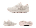 斯凱奇（Skechers）暮光鞋丨男女時尚復(fù)古跑步鞋子輕軟回彈減震運動體育訓(xùn)練鞋 女款-自然色/淺粉色/NTLP  37 曬單實拍圖