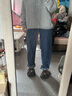 Levi's?SilverTab?25春夏新款女士美式復(fù)古時尚寬松直筒牛仔褲 藍(lán)色 27 (28) 曬單實拍圖