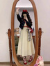 格邏恩（GELUOEN）法式溫柔風(fēng)新品吊帶連衣裙女2025夏季新款氣質(zhì)內(nèi)搭開(kāi)春穿搭中長(zhǎng)裙 開(kāi)衫+連衣裙 均碼 【可備注碼數(shù)】 曬單實(shí)拍圖