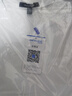 真維斯（JEANSWEST）V領(lǐng)T恤短袖純色汗衫加大碼體恤衫棉打底衫男舒適透氣短袖男T恤衫 白色 L(推薦體重110斤-130斤左右) 曬單實(shí)拍圖